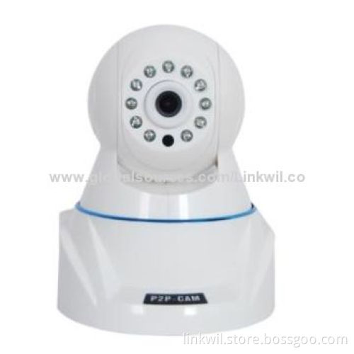 PTZ Camera, Supports Onvif, SD Card, Remote, WPS, P2P, Pan/Tilt and Two-way Audio